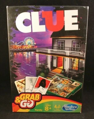 Clue - Grab & Go Family Games - Travel Size - Original Version - Hasbro Games - Image 1 of 3