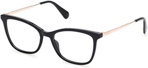 Max &Co MO5051 001 Black Optical Cat Eye Eyeglasses Plastic Frame 51-16-140 - Picture 1 of 1