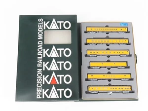 N Scale KATO 106-012 MILW Milwaukee Road / Streamliner Passenger Car Set of 6 - Picture 1 of 15