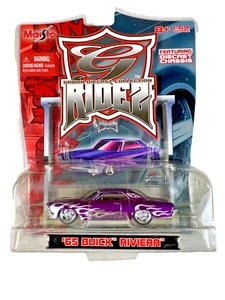 Maisto G Ridez Urban Diecast Collection Purple with flames '65 Buick Riviera-NIB - Picture 1 of 3
