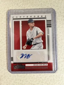 2021 Contenders Brian Van Belle Prospect Autograph Auto Boston Red Sox #CA-BV