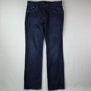 Mens Rock & Republic Rigid Jeans Tag Size 33x32 Dark Denim Straight Leg R510374 - Picture 1 of 13