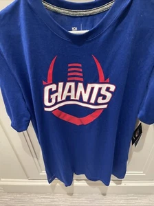 Nike New York Giants NFL Football Legend Icon Wordmark Bolt Dri-FIT T-Shirt NEW - Picture 1 of 5
