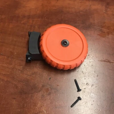 New OEM Edger Wheel Assy For BLACK+DECKER 6.5 Amp 12” String Trimmer -GH912 - Image 1 of 4