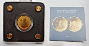 TSCHAD: 3000 Francs 2020: LIBERTY (USA), 999 Gold, 18 mm, 1/500 oz, St, Be16 - Bild 1 von 4