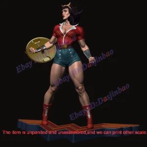 Wonder Woman Vintage 3D Print Model Kit 1/12 Unpainted Unassembled 15CM - Picture 1 of 11