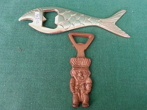 ALTE KÜNSTLERISCHE KORKENZIEHER AUS BRONZE ZUM SAMMELN. N° D79. - Bild 1 von 1