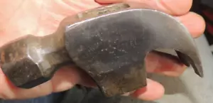 RARE HERCULANUM CURVED CLAW HAMMER HEAD ONLY, FORGED STEEL, 17 OZ., OCTAGON FACE - Picture 1 of 23