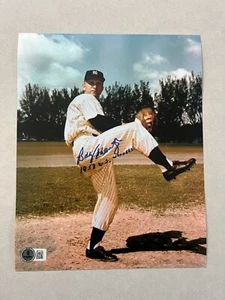 Bobby Shantz autographed signed 8x10 photo Beckett BAS COA MLB Jackie Robinson - Picture 1 of 1