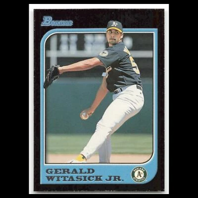 Gerald Witasick Jr. #371 1997 Bowman Oakland Athletics Baseball Card MLB NM - Image 1 of 3