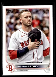 2022 Topps Update Image Variation Trevor Story Boston Red Sox #US22 - Picture 1 of 2