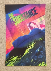 The Substance 2024 Poster Art Print 12x18 Lithograph Ian Permana Iannocent - Picture 1 of 2