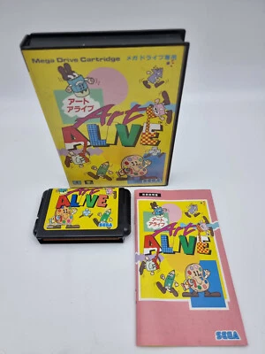 Art Alive Sega Megadrive Japan Used - Image 1 of 4