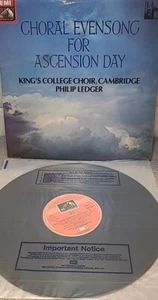 The King's College Choir Cambridge, Philip Ledger - 12"Vinyl Record Ascension - Picture 1 of 5