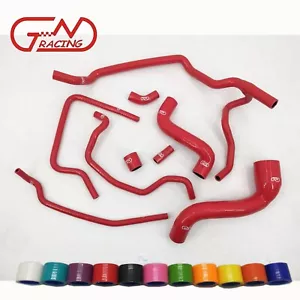 Fit 1989 1990 1991 Porsche 944S2 944 S2 Silicone Water Radiator Coolant Hose Kit - Picture 1 of 12