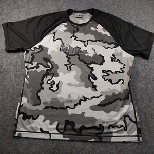 KUIU Ultralight Hunting Camo Shirt Mens Large Gray Black Coolmax Wicking Outdoor - Picture 1 of 9