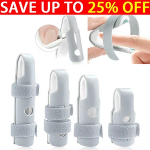 Finger Splint Brace Support Trigger Pain Relief Fixing Bandage Straightener - Picture 1 of 11