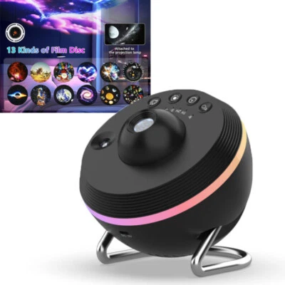 LED Sternenhimmel Projektor 12 in 1 Planetarium Nachtlicht Galaxy Nebel Lampe - Bild 1 von 4