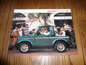 1987 Suzuki Sales Brochure/ Flyer - Vintage - Picture 1 of 2
