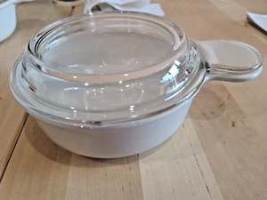 Corning Ware Lt Cream Grab It Bowl P-150-B Pyrex +Lid P150C Casserole Dish 550ml - Picture 1 of 7