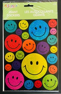 Pegatinas Sandylion De Colección Hoja Grande Color Arco Iris Sonrisa Caras Smiley - Imagen 1 de 1