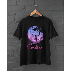 Coraline Button Moon Jumbo Shirt Coraline Shirt NEW - Picture 1 of 3