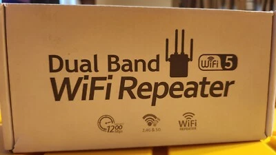 WiFi Range Extender Repeater Wireless Amplifier Router Signal Booster - Image 1 of 4