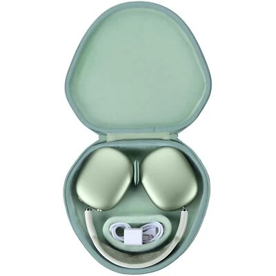 Dur Étui de Protection Compatible avec Apple AirPods Max Casque Vert Clair - Photo 1/4