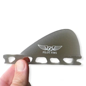 Pilot Fins - Navigator 5th Fin (Single Tab) - Smoke - Surfboard - New - Picture 1 of 3
