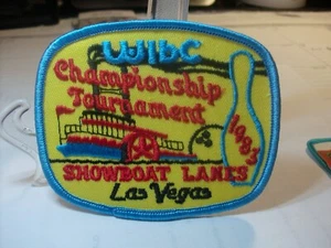 Patch da bowling torneo campionato WIBC Las Vegas Nevada 1983 - Foto 1 di 2