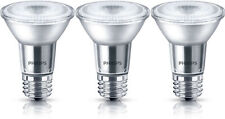 Philips PAR20 LED 50W Equiv. Bright White Bulb, 3 Pack, Glass Housing, 467647
