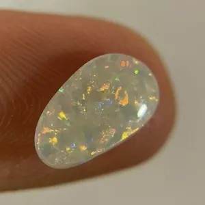 Ring Stone Australian Coober Pedy Solid Natural Genuine Fire Opal 1.3 Carat - Picture 1 of 4