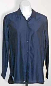 GAP Dark Navy Career Blouse Top Size XS NWOT - Picture 1 of 2