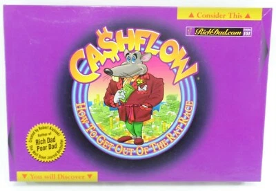 Cashflow 101 Juego de Mesa Robert Kiyosaki Divertido Juego Educativo Familiar Poco Uso Foto 1 de 4