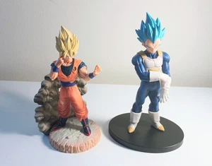 Dragon Ball Z Super Saiyajin Goku und Super Saiyajin Gott Vegeta Banpresto Figuren - Bild 1 von 5