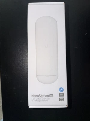 Ubiquiti NS-5AC NanoStation 5AC Wireless 802.11ac MiMo 5Ghz Access Point - Image 1 of 4