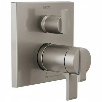 Delta Ara T27T867-SS 2-Handle Valve Trim Kit with 3-Setting Diverter - Stainless - Image 1 of 4