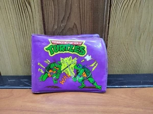 Cartera Tortugas Ninja Adolescentes Mutantes 1990 De Colección Púrpura Doble Pliegue Mirage Studios - Imagen 1 de 5