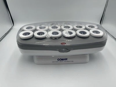 Волосяной гарнитур Conair Instant Heat 12 больших (1,5 дюйма) горячих роликов CHV14N 12 клипс - Изображение 1 из 4
