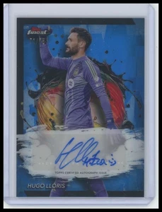2024 Finest MLS #BA-HL Hugo Lloris Base Autographs Blue Refractor #/75 - Bild 1 von 2