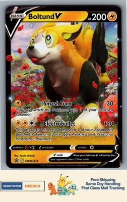 Boltund V - SWSH219 - Sword & Shield Promo Card [Holo] Single Card - Pokemon TCG - Image 1 of 2
