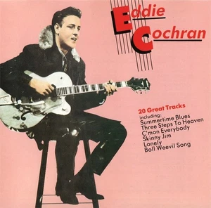 EDDIE COCHRAN - 20 GREAT TRACKS CD - 1992 EMI/MUSIC FOR PLEASURE - CD MFP 5748 - Picture 1 of 3