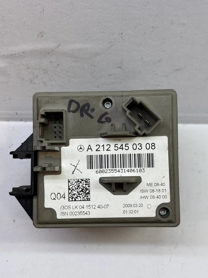 Mercedes EZS ESL ELV A2155450208 Ignition Switch Start Module - Image 1 of 1