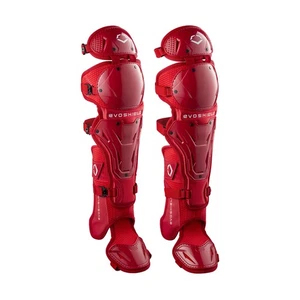 Evoshield PRO-SRZ 2.0 Fastpitch Softball Catcher's Leg Guards - Scarlet - Bild 1 von 5