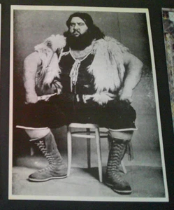 Giant Haystacks British Wrestler 7,5x10 foto arena (anni '80) rivista file pix - Foto 1 di 1