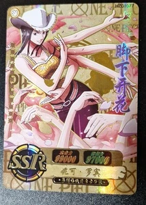 One Piece Robin Flower H Anime Manga SSR RARE Mint Holo Trading Card CCG TCG NEU - Bild 1 von 9