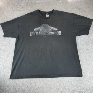 Vintage Harley Davidson Shirt Mens 2xl Eagle Twin Cam Stratman Eugene Doyles Y2k - Picture 1 of 13