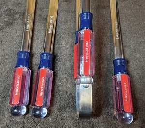 VINTAGE HANDWERKER 4-TEILIGES BBQ WERKZEUG GRILL SET EDELSTAHL SCHRAUBENDREHER GRIFFE - Bild 1 von 22