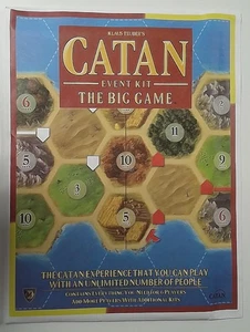 1x  Settlers Of Catan: The Big Game: Event Kit: 2016 Brand New Board Games - Picture 1 of 1
