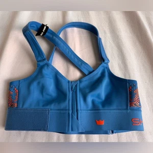 Shefit Damen Ultimate Sport BH Blau Orange NEU XS Training High Intensity - Bild 1 von 7